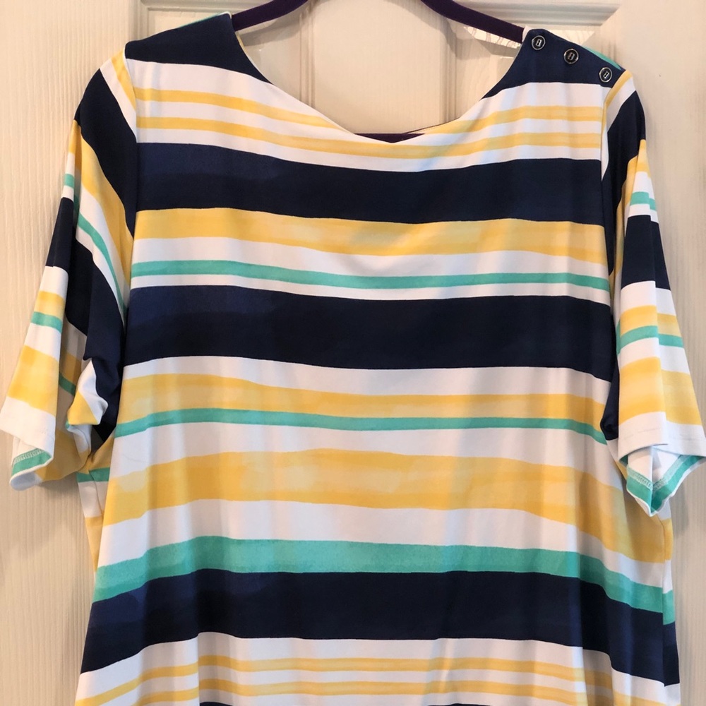 Bright Charter Club top!